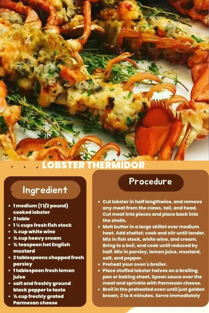 Lobster Thermidor