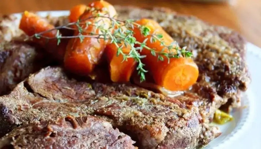 HassleFree Pressure Cooker Chuck Roast Insta Cooked