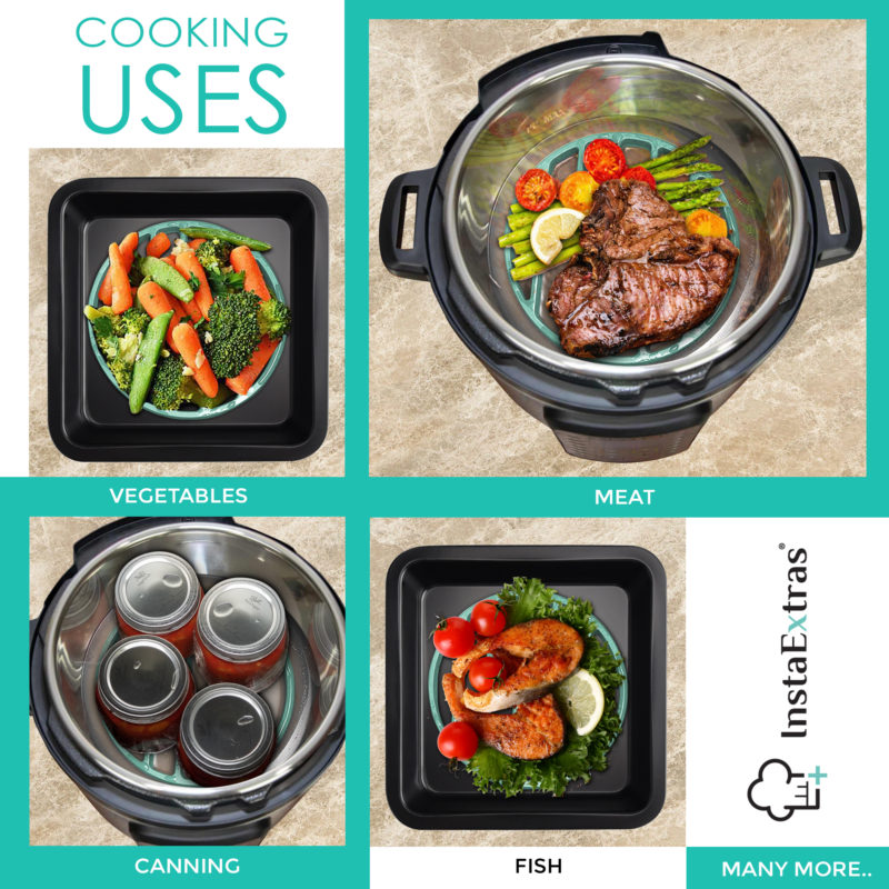 Silicone Roasting Rack for Pressure Cookers Premium Instant Pot