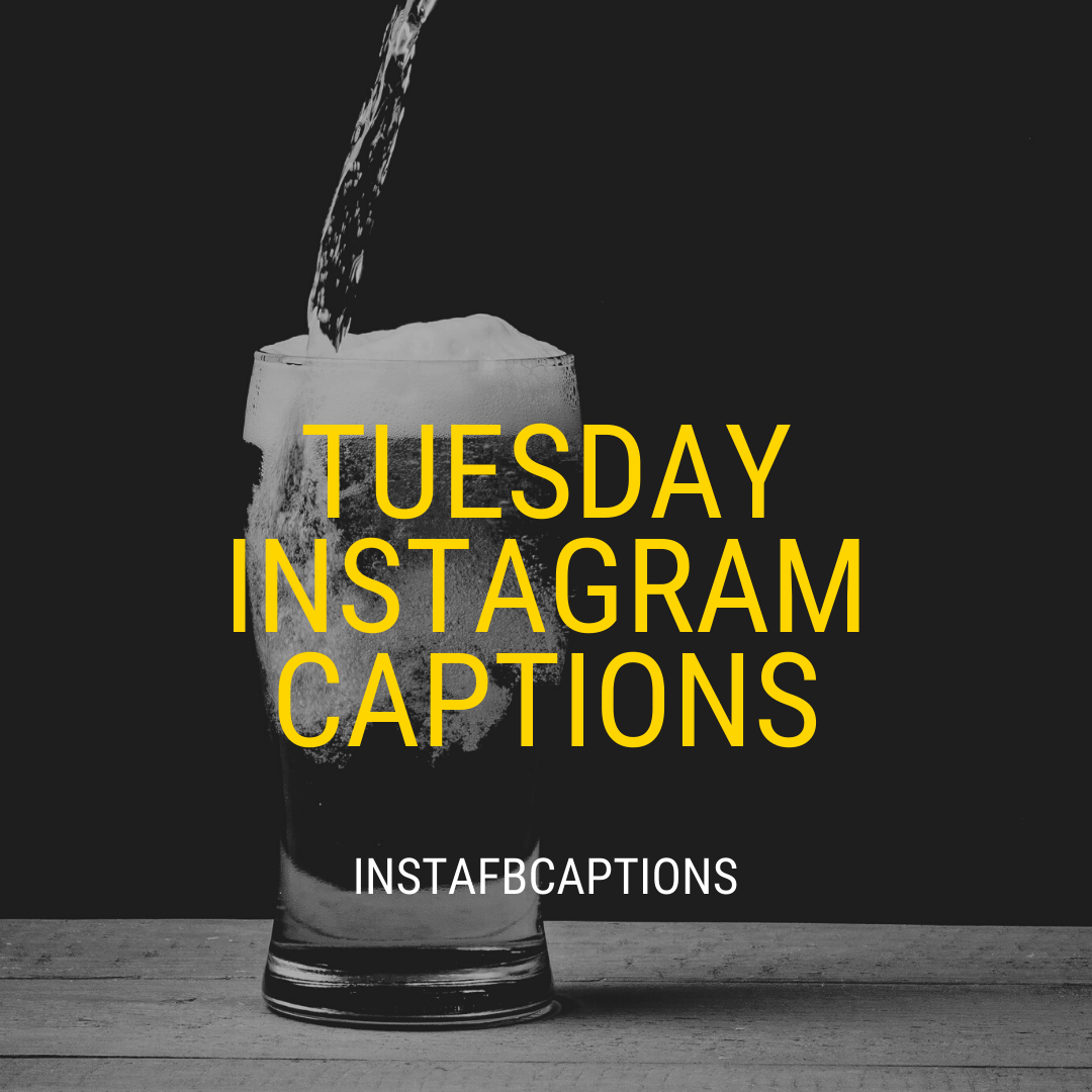 50+ TUESDAY Instagram Captions Quotes in 2022