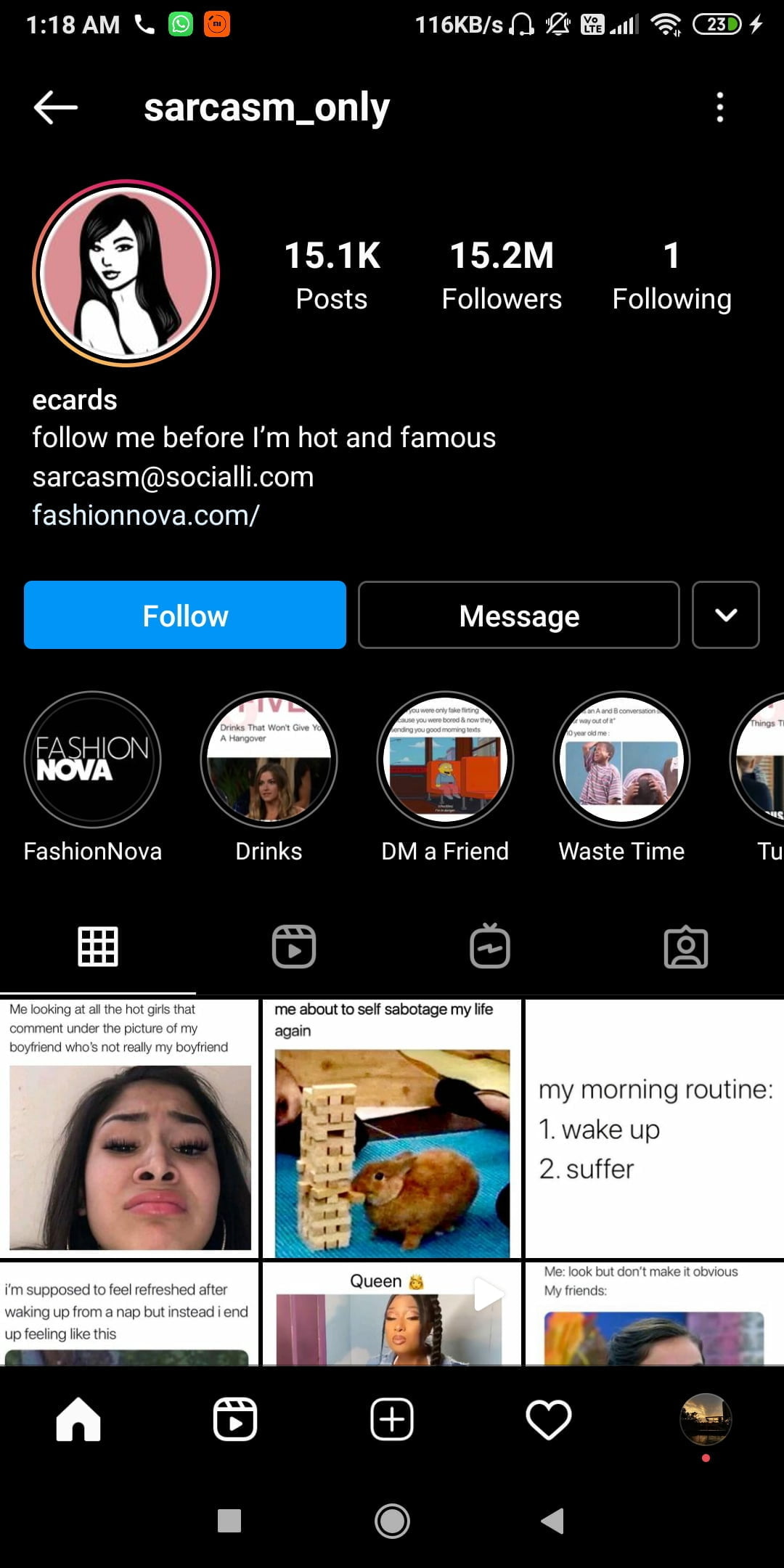 MustFollow Instagram Accounts for Daily Funny & Epic Memes