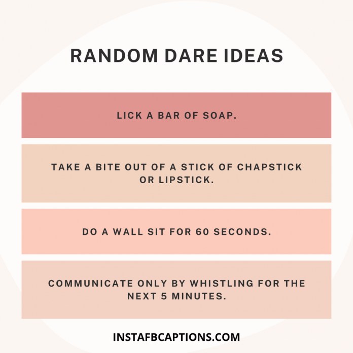 [New Ideas] 1000+ Best Dares for Truth Dare Game 2024