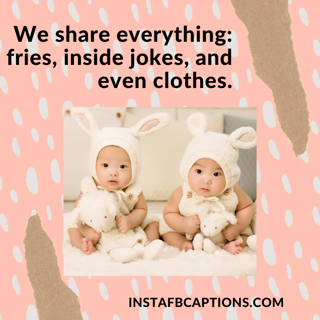 twin captions for instagram 100+ Twinning Captions For Twin Sisters & Brothers In 2022