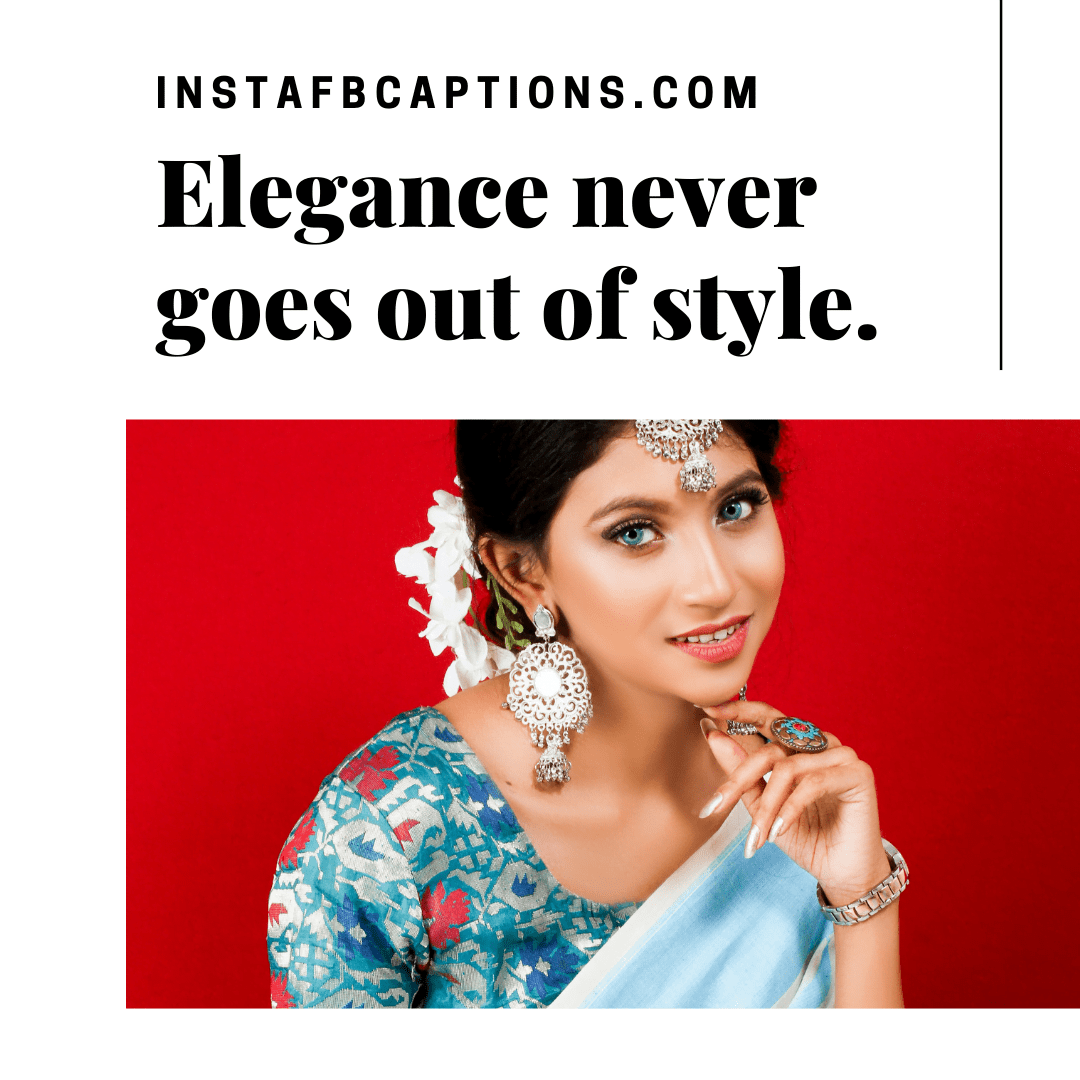 Em Geral 101+ Imagen Caption For Beautiful Girl In Saree Lleno