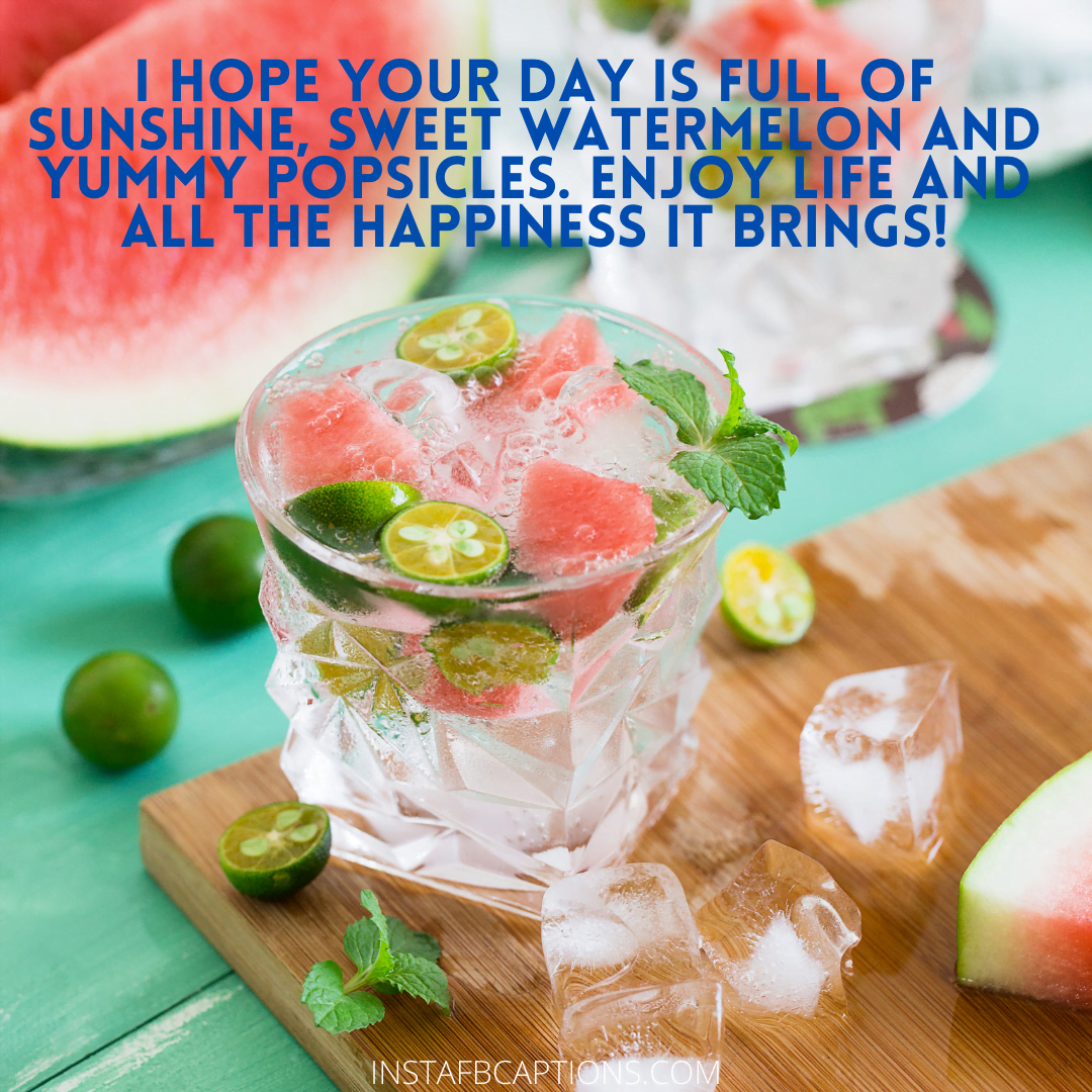 Watermelon Captions and Quotes for Juicy Summer in 2024 InstaFbCaptions Best Instagram