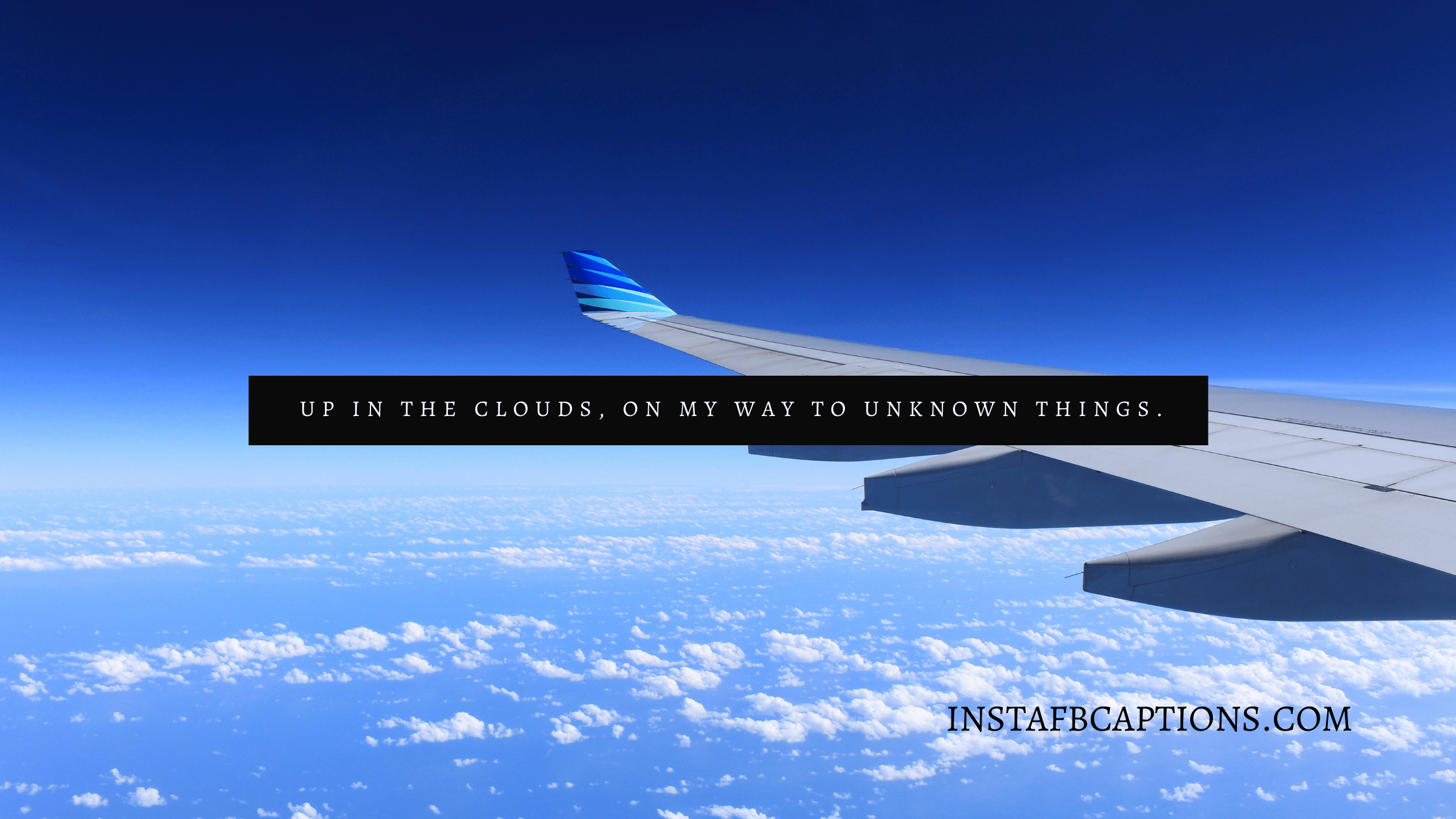 Airplane Instagram Captions for Travelling in 2024