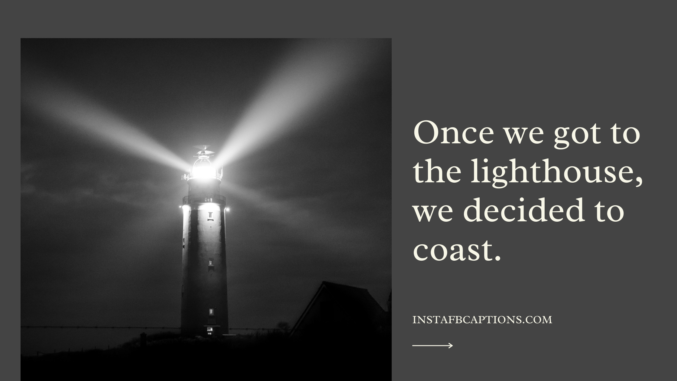 [Best] Lighthouse Captions for Instagram Selfies in 2024 InstaFbCaptions Best Instagram