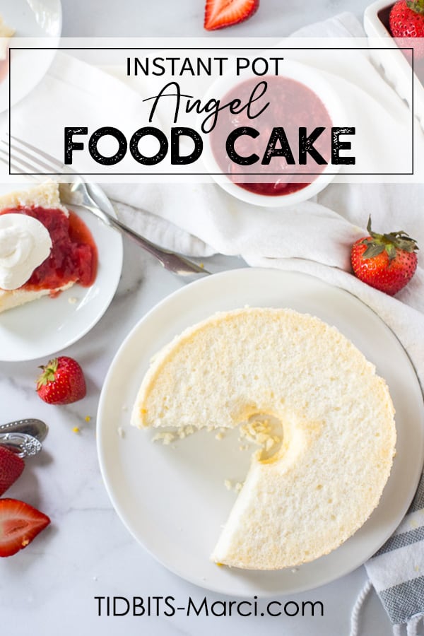 Instant Pot Angel Food Cake Best EVER!!! InstaFresh Meals