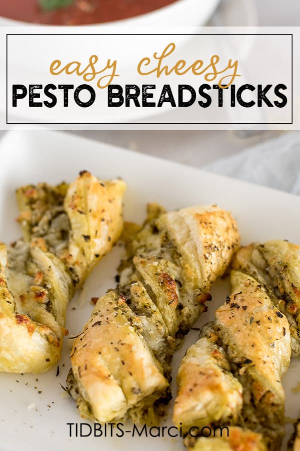 Easy Cheesy Pesto Breadsticks EASY! InstaFresh Meals