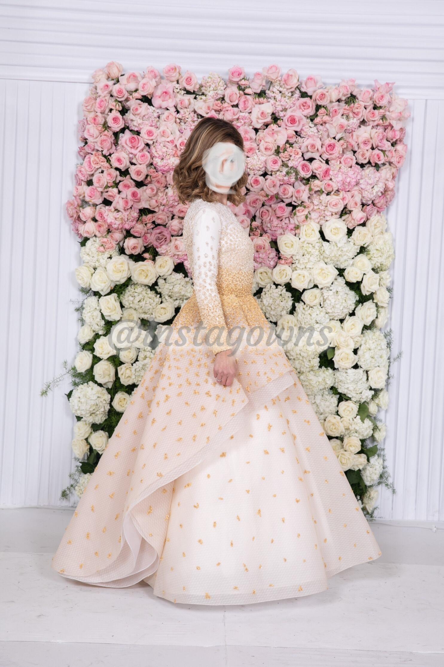 Magnificent White beaded Gown for sale Instagowns