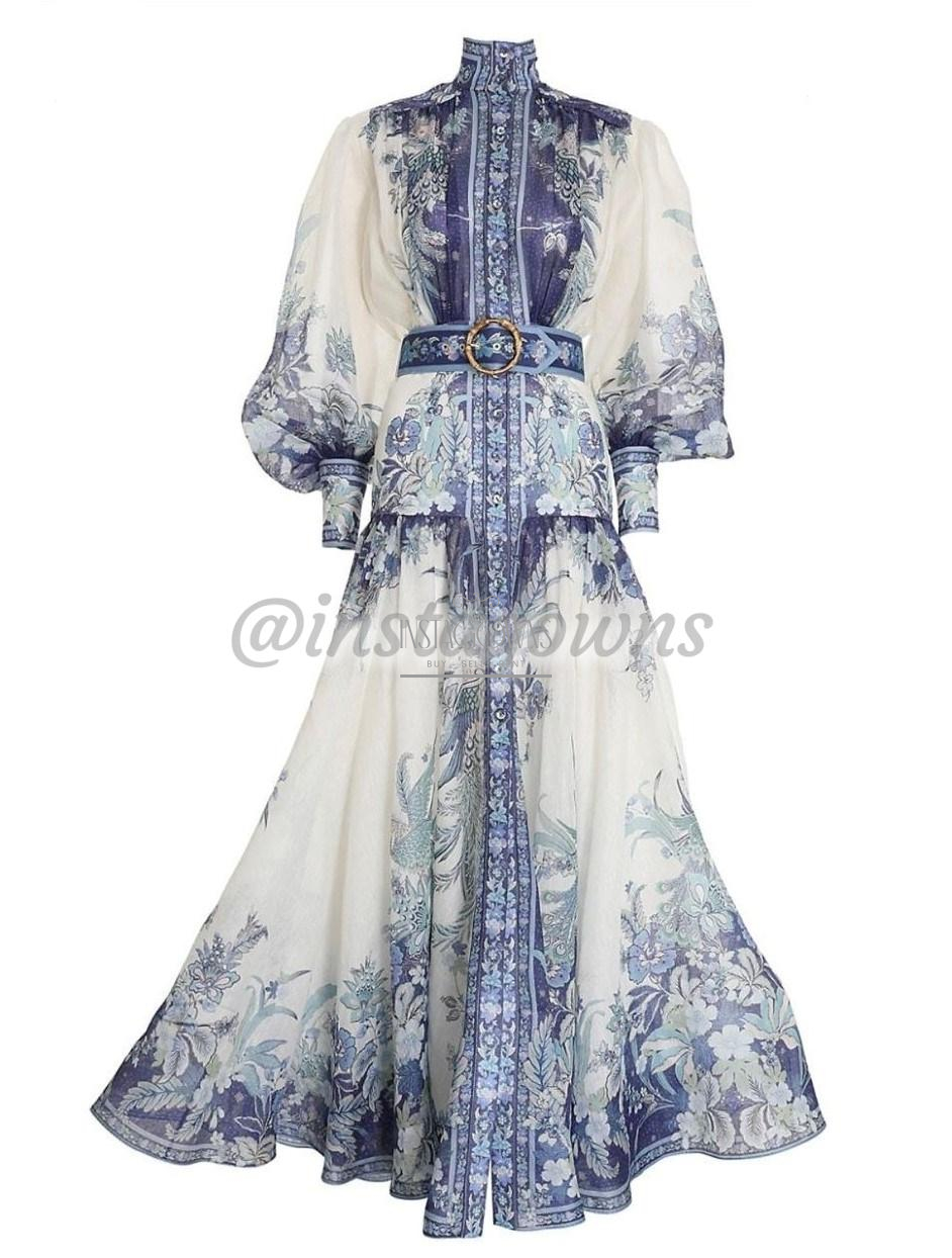 Blue Zimmerman Gown for Sale Instagowns