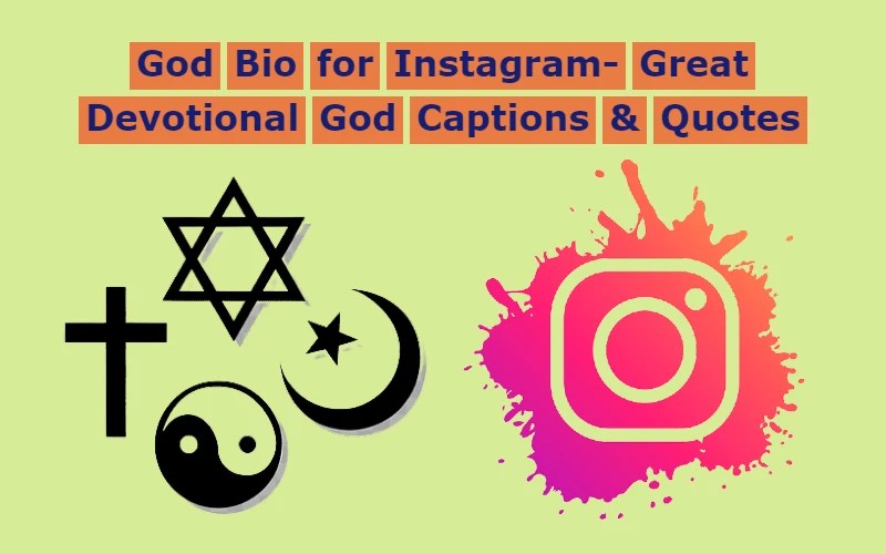 100+ God Bio For Instagram Great Devotional God Captions & Quotes » Instagram Bio Zone