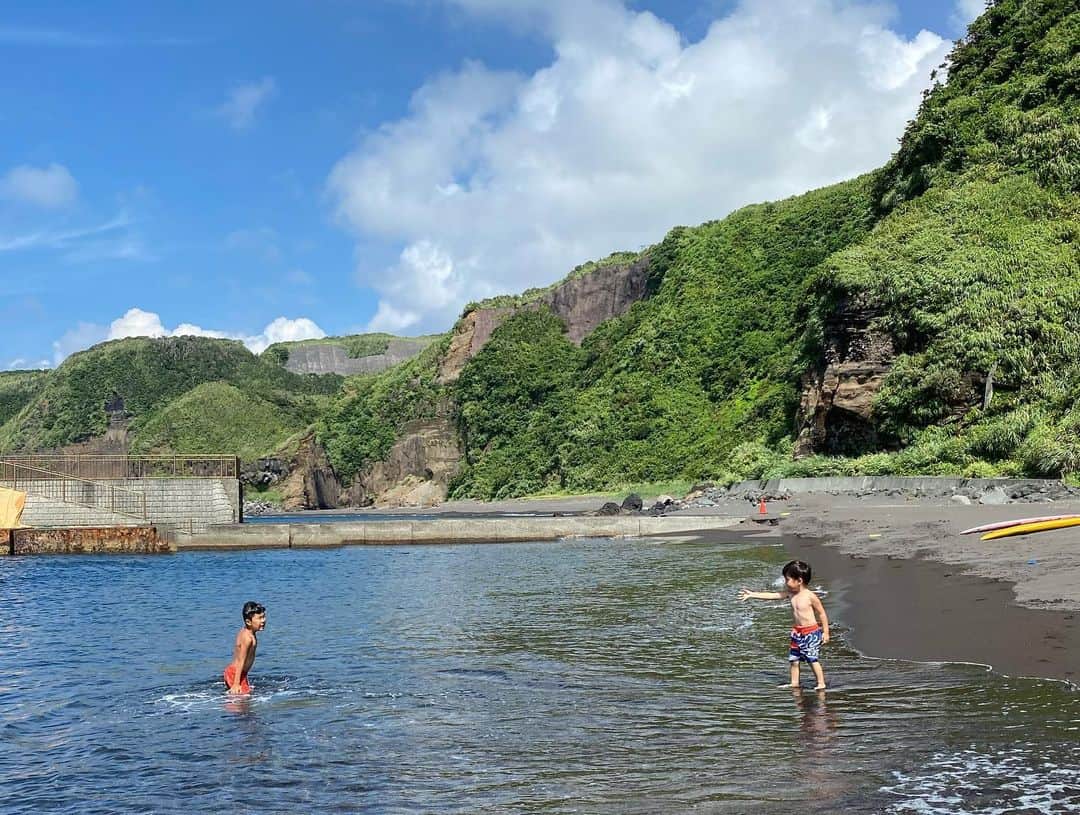 加藤怜さんのインスタグラム写真 (加藤怜Instagram)「. 今年はひとりで先に行って ちょっと潜れるようにまでなって すっかり島の子