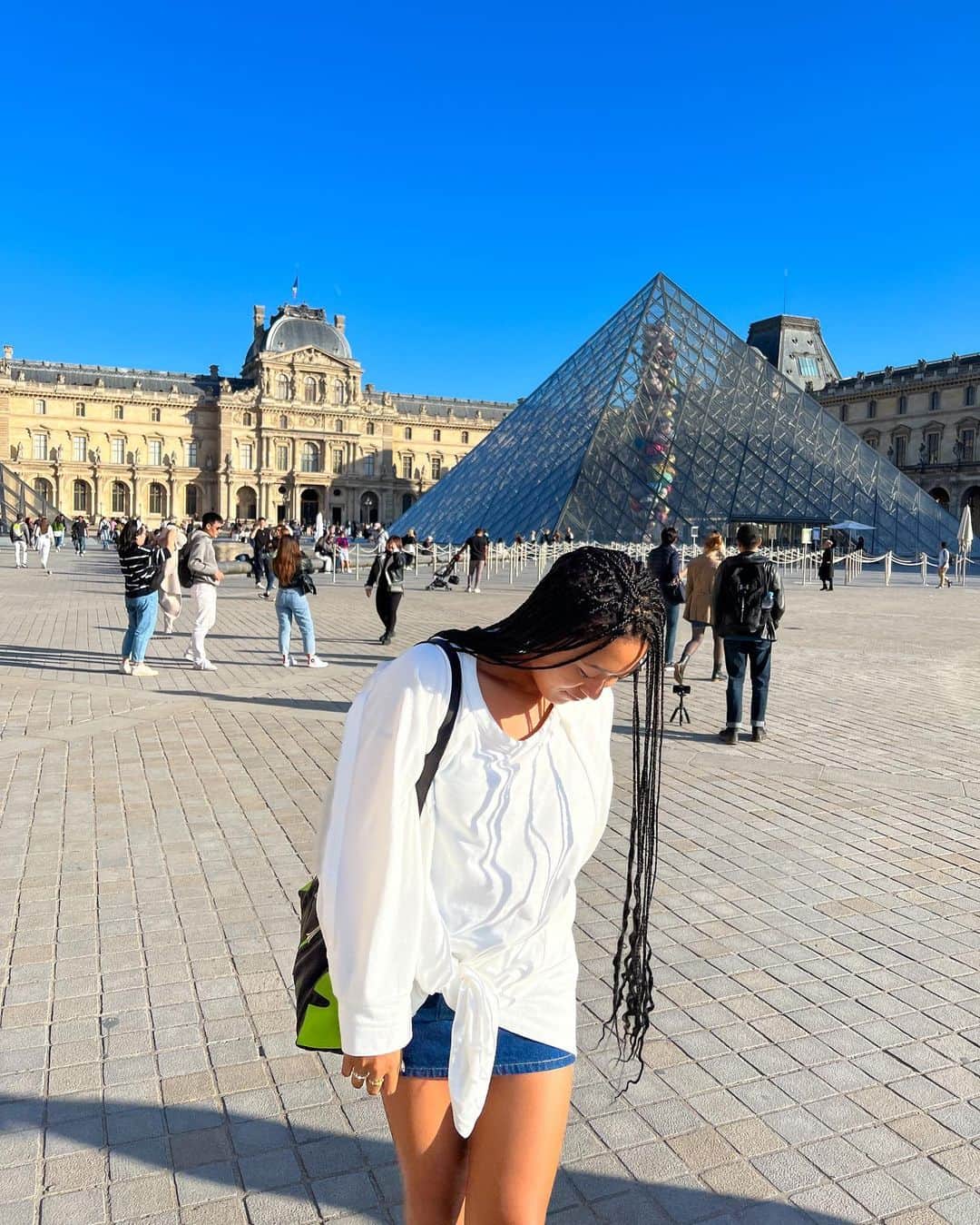 大坂なおみさんのインスタグラム写真 (大坂なおみInstagram)「 the Louvre because I am a work