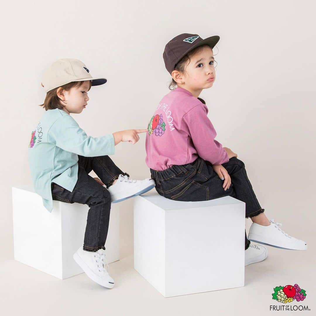 petit mainさんのインスタグラム写真 (petit mainInstagram)「.﻿ 🍎FRUIT OF THE LOOM ×