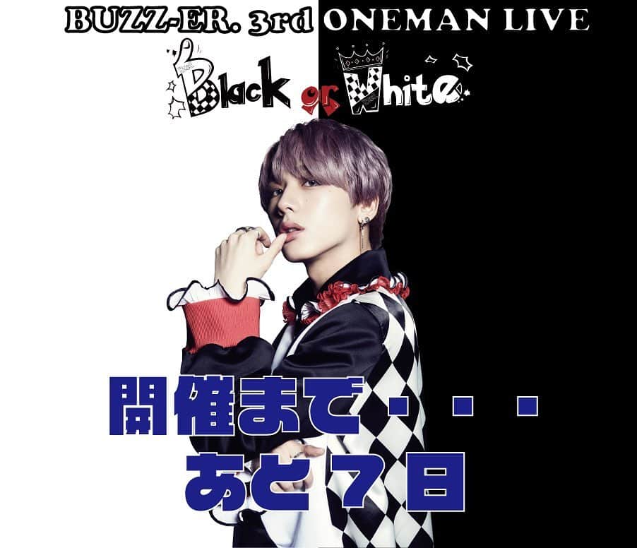 BUZZER.さんのインスタグラム写真 (BUZZER.Instagram)「3rd ONEMAN LIVE "Black or