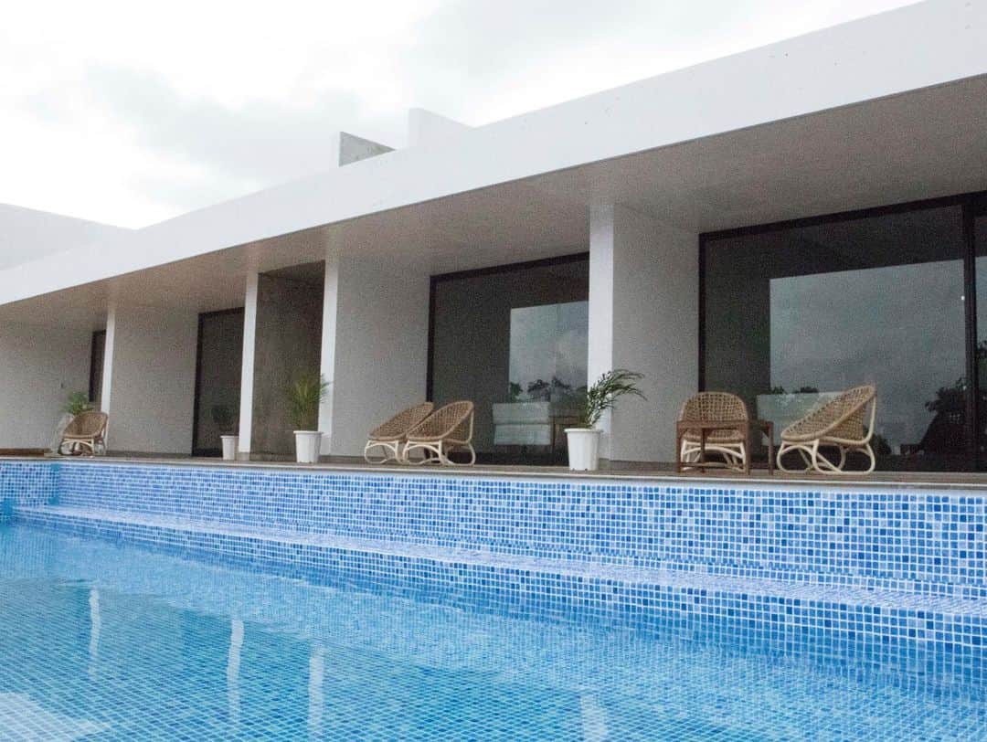 はねゆりさんのインスタグラム写真 (はねゆりInstagram)「私が今働いているハナムロが新ホテルをオープン🏨 ﻿ ﻿ 🏝Blue