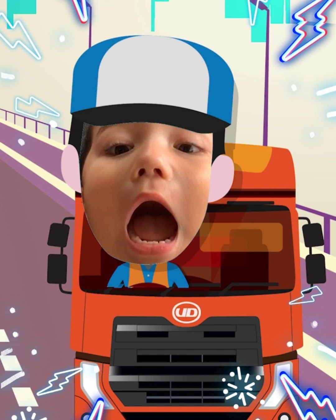 UDトラックスさんのインスタグラム写真 (UDトラックスInstagram)「udselfie きみもトラックドライバーになろう！ Be