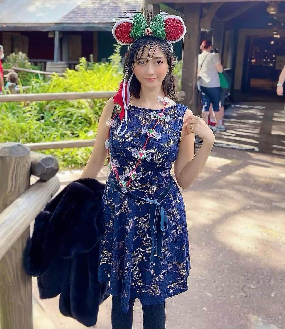 いけながあいみさんのインスタグラム写真 (いけながあいみInstagram)「ラッキーな事に、スプラッシュマウンテンの最前列に座りました🙌