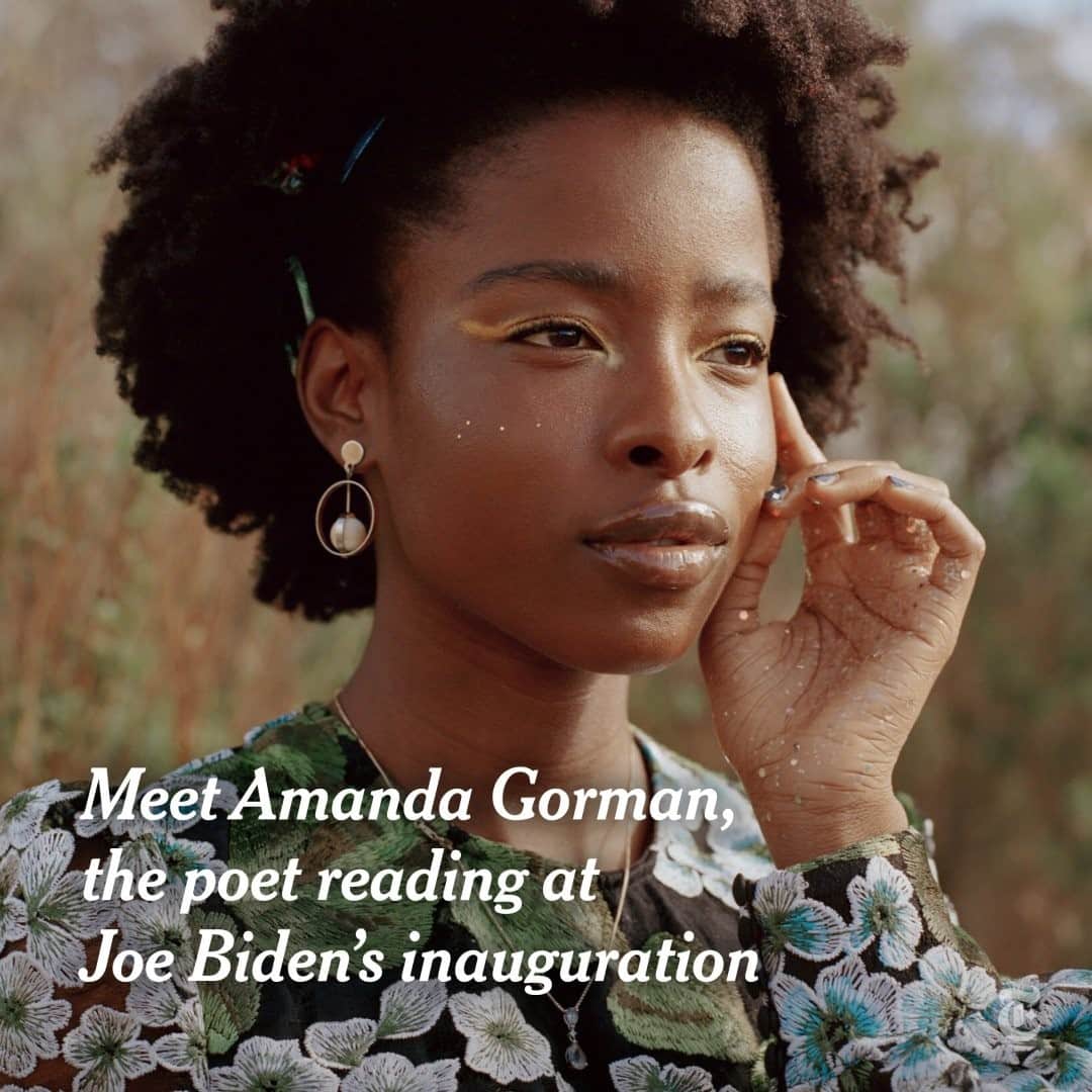 ニューヨーク・タイムズさんのインスタグラム写真 (ニューヨーク・タイムズInstagram)「When Amanda Gorman