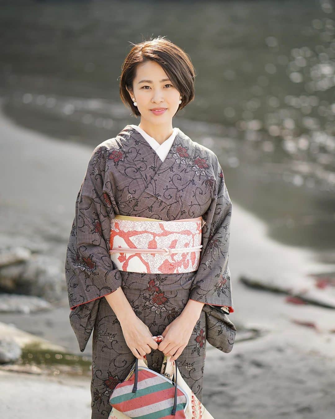 坂元美香さんのインスタグラム写真 (坂元美香Instagram)「おはようございます！ 3月でございます🌸 れんたる着物花奈 江ノ島