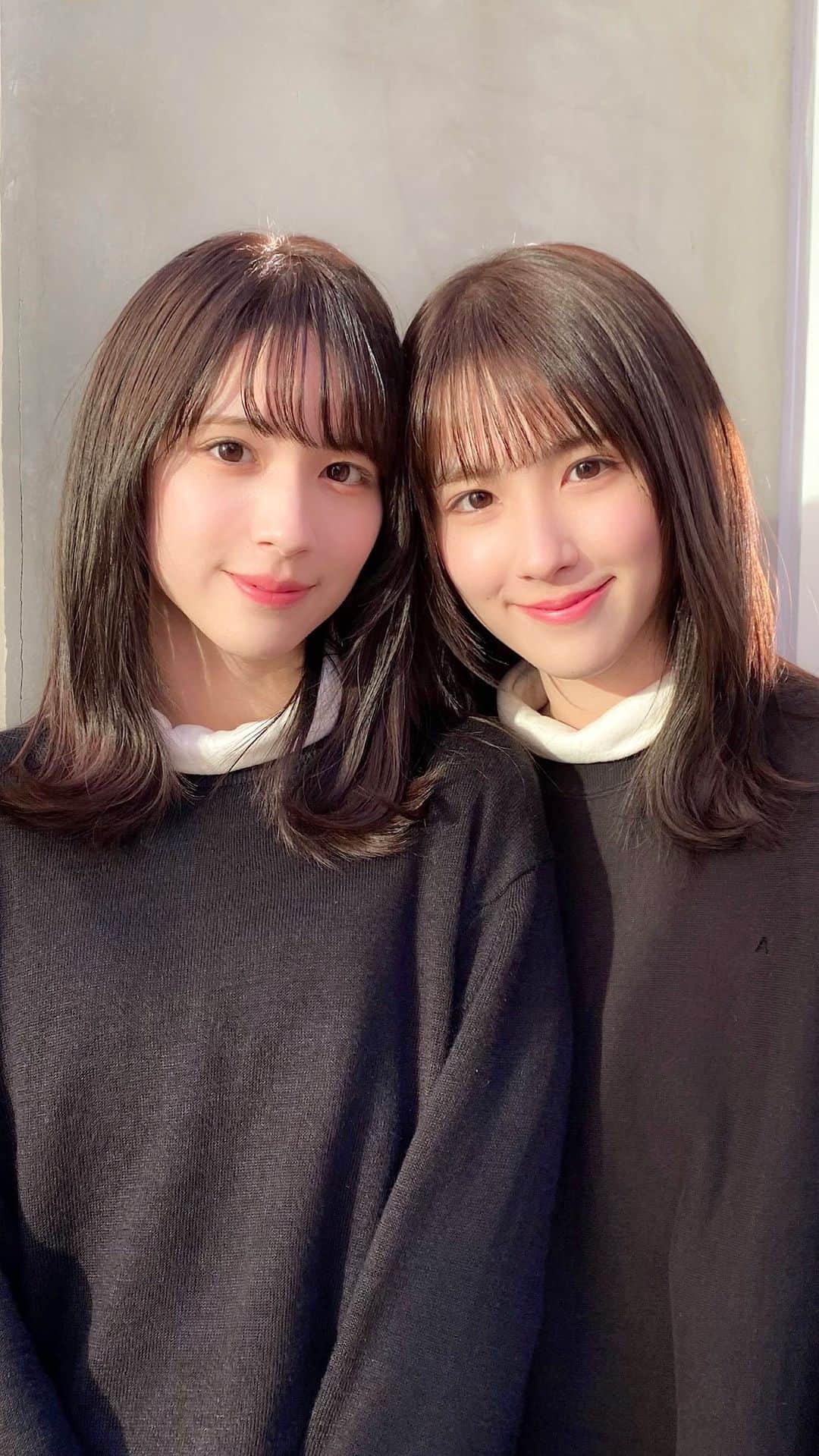 及川天和さんのインスタグラム動画 (及川天和Instagram)「美人双子 2人で飛びます！ どっちがお姉ちゃんでしょうか？ あなたに