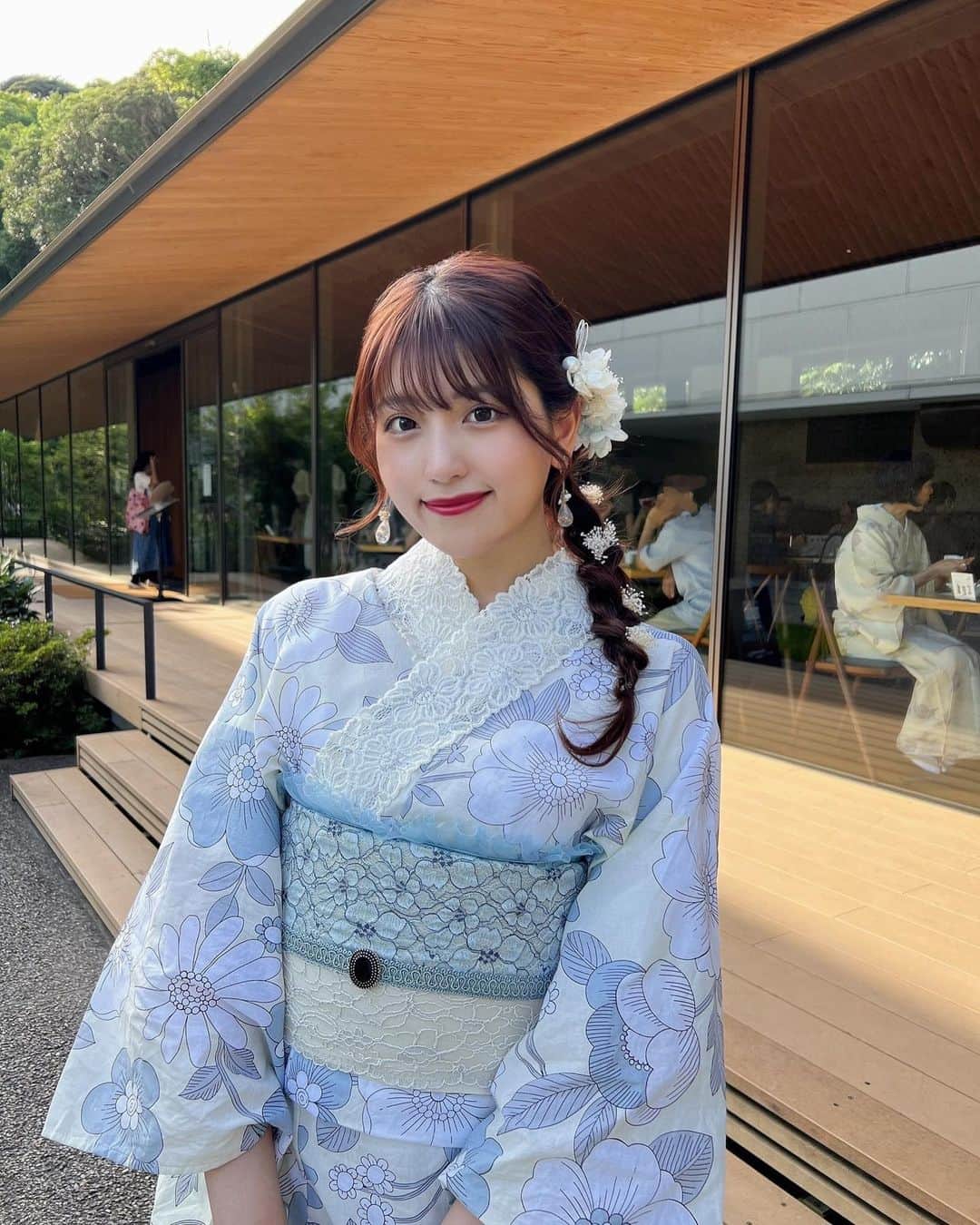 宇佐神星（きらり）さんのインスタグラム写真 (宇佐神星（きらり）Instagram)「鎌倉のお祭りへ🏮 浴衣は vasara