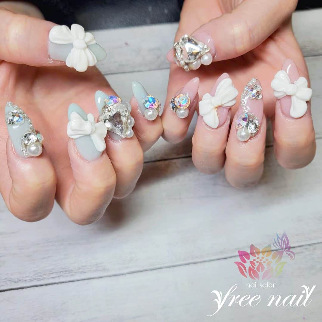 ネイルアーティストRYさんのインスタグラム写真 (ネイルアーティストRYInstagram)「. Autumn*☽ﾟ･⋆｡ ⋆｡ﾟ