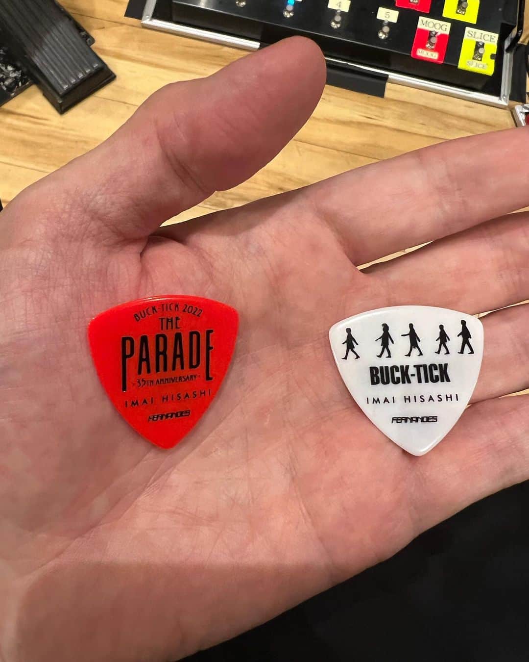 今井寿さんのインスタグラム写真 (今井寿Instagram)「♪ 🎸 リハーサル 35周年 35thANNIV. 1987→