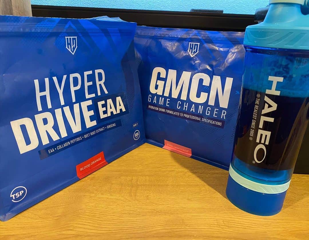 鈴木博昭さんのインスタグラム写真 (鈴木博昭Instagram)「朝練前 hyper drive EAAで関節を保護しつつ game