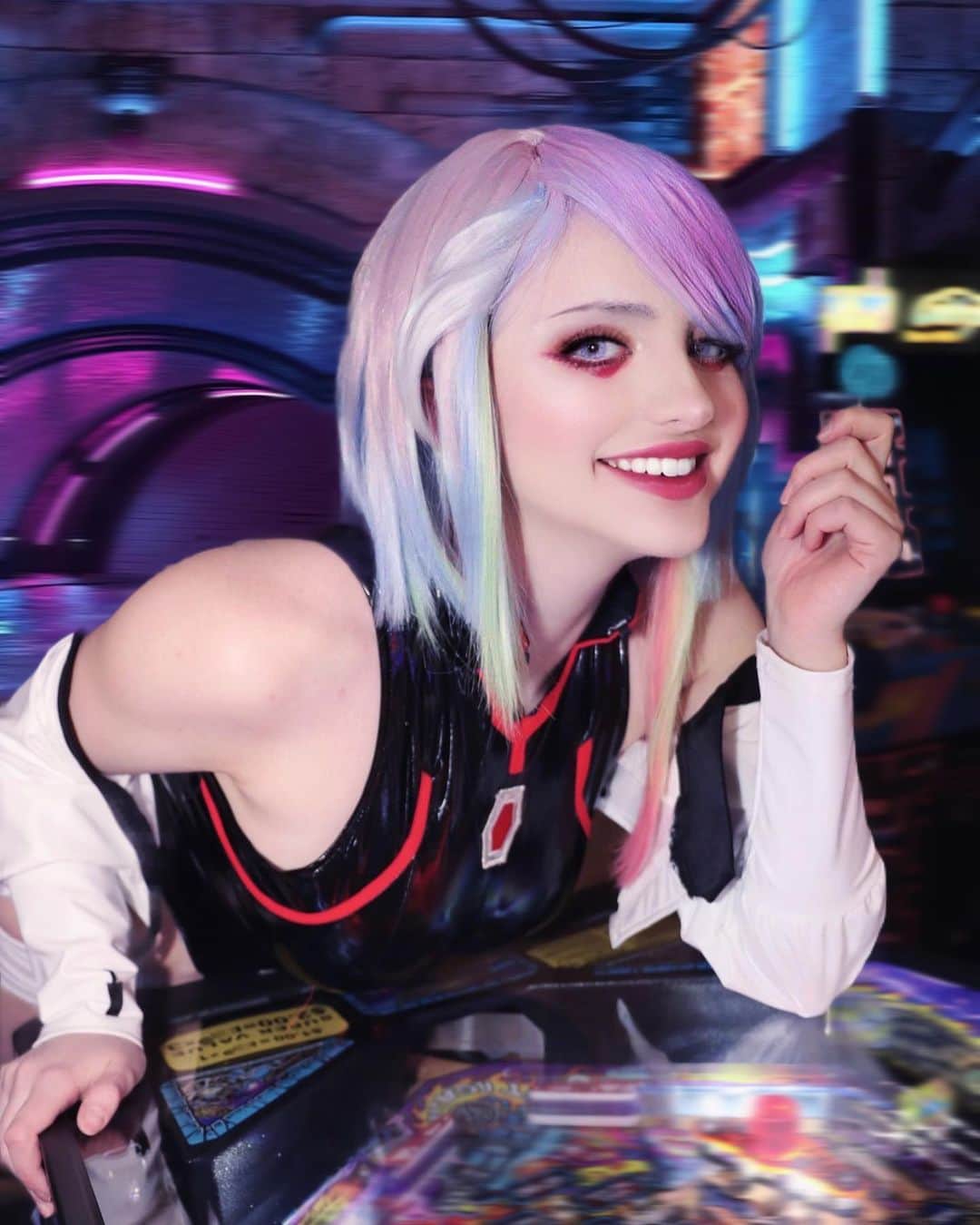 Luna Lanieさんのインスタグラム写真 - (Luna LanieInstagram)「Don’t get hexed spring ahead 🔋 #lucycosplay #