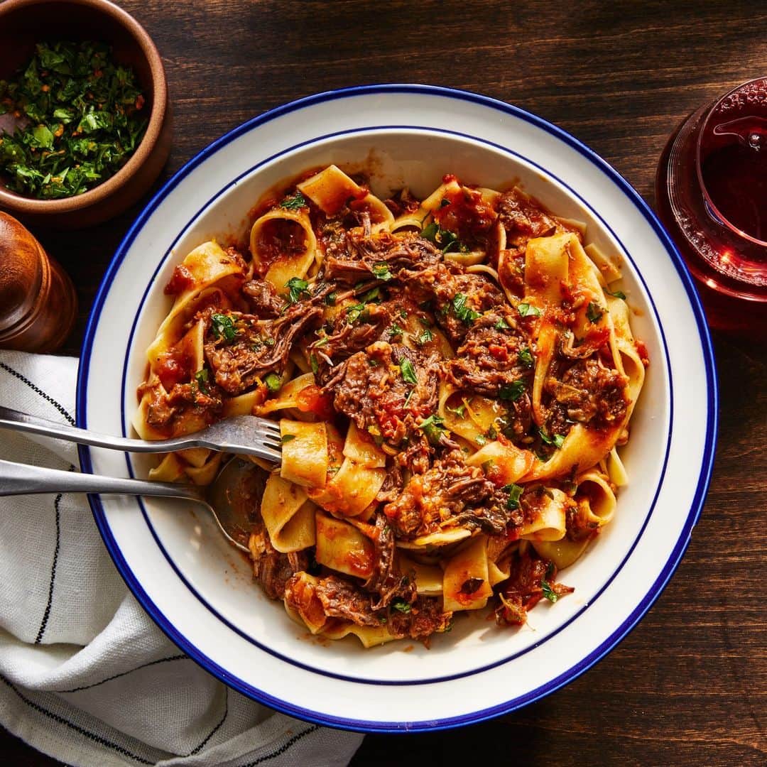 Food & Wineさんのインスタグラム写真 (Food & WineInstagram)「This Short Rib Ragù