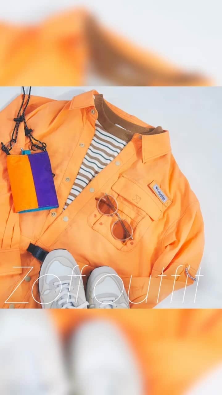 Zoff Officialさんのインスタグラム動画 (Zoff OfficialInstagram)「【Zoff Outfit】 スタイリスト監修企画。 Zoffのメガネとシーズンならでは