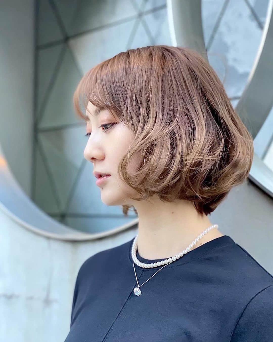 尾崎ななみさんのインスタグラム写真 (尾崎ななみInstagram)「ㅤㅤㅤㅤㅤㅤㅤㅤㅤ リスペクトする美容室 hairsalon