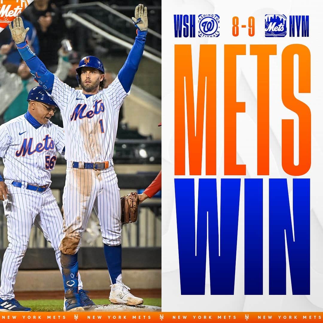 ニューヨーク・メッツさんのインスタグラム写真 (ニューヨーク・メッツInstagram)「Put it in the books! 