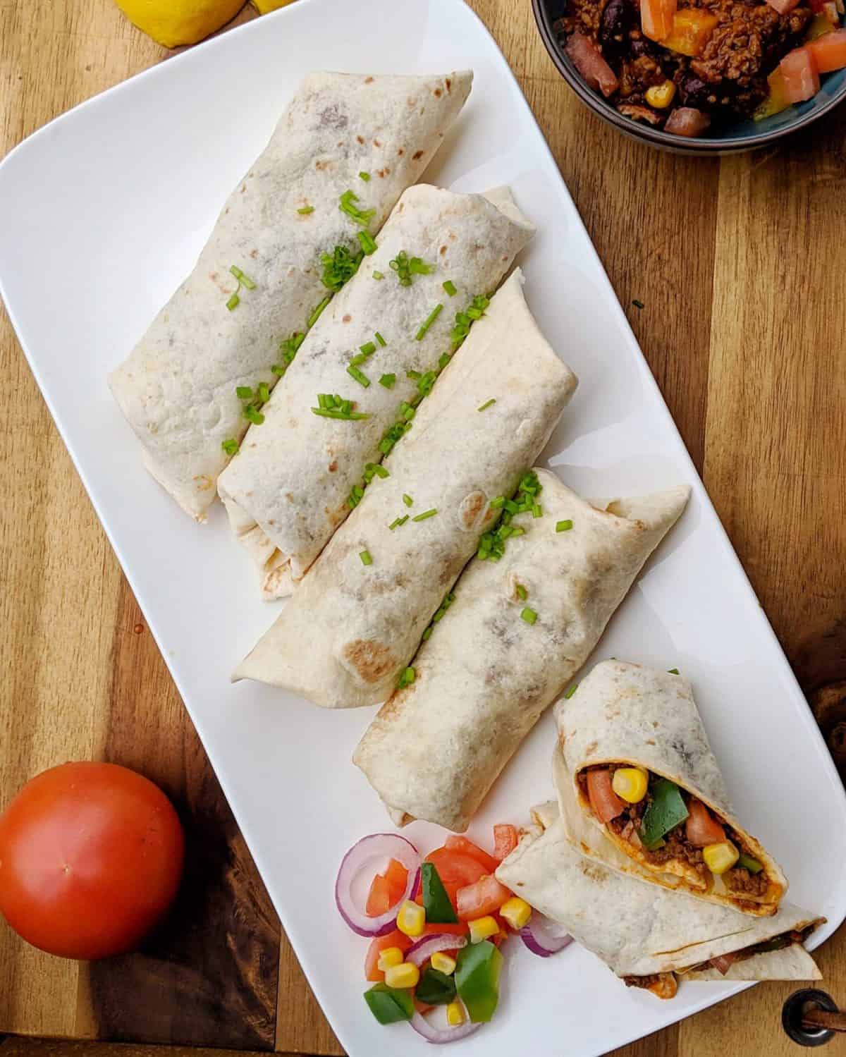 Die besten Burritos mit Chili con Carne Rezept Instakoch.de