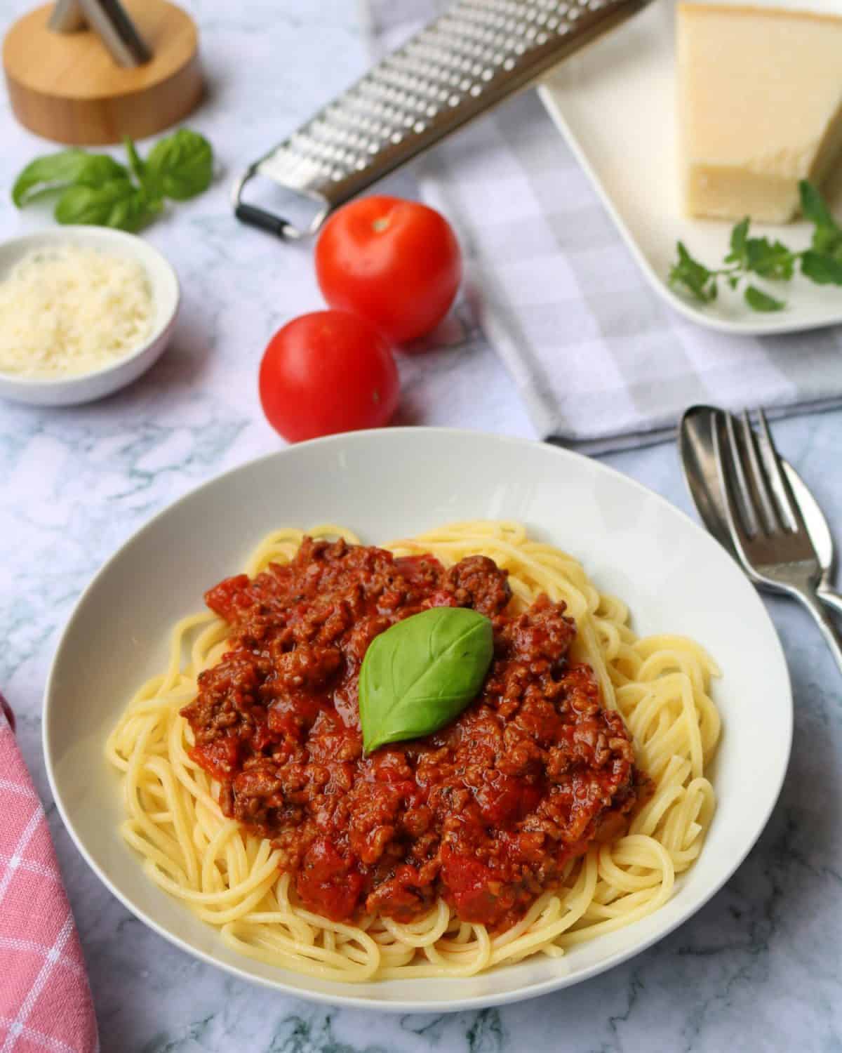Spaghetti Bolognese Selbst Gemacht Kalorien merextensitat