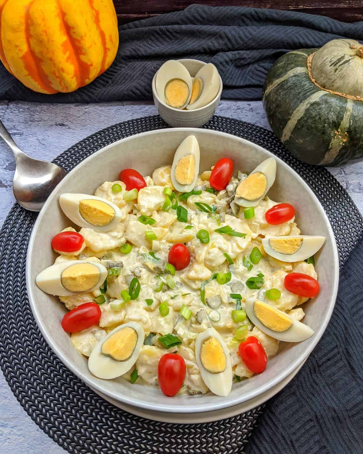 Kartoffelsalat mit Mayonnaise Klassisch mit Würstchen Instakoch.de