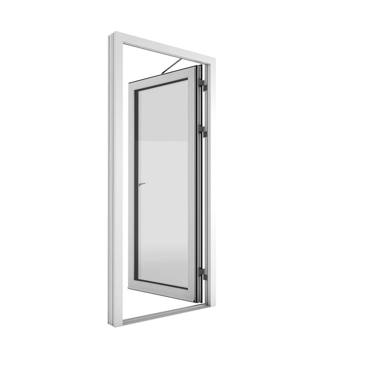 Frame IC Inward opening terrace door