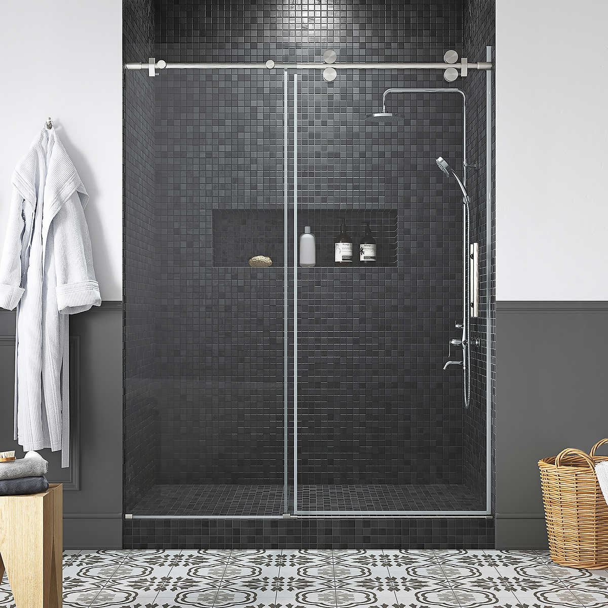 Contacto Shower Door Installation