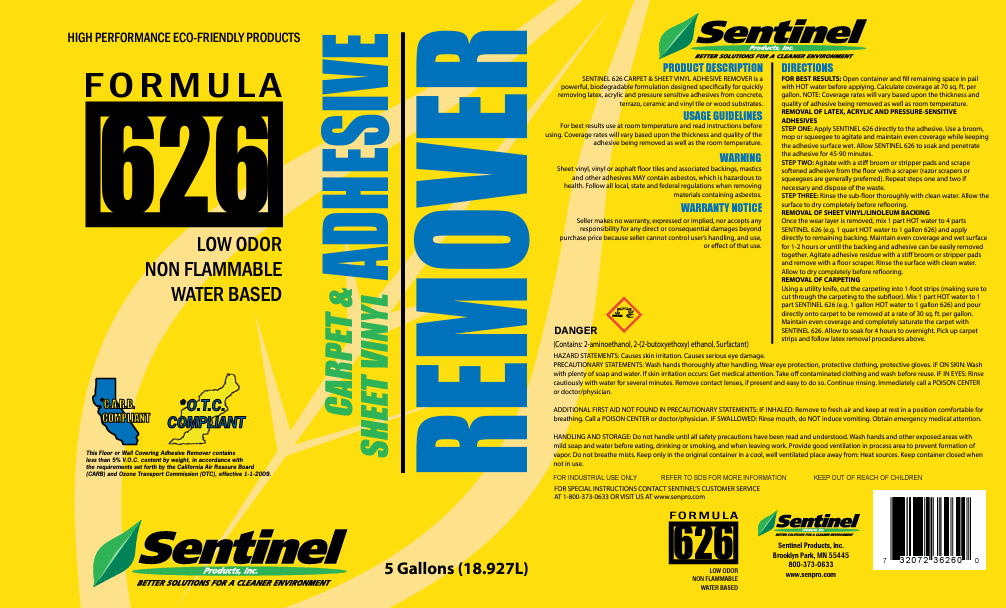 Installerstore > Adhesive Remover > Adhesive Remover Sentinel 626