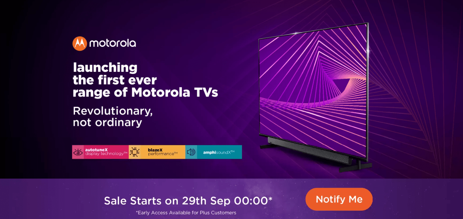 Motorola TV Motorola launches its range of Android smart TVs in India