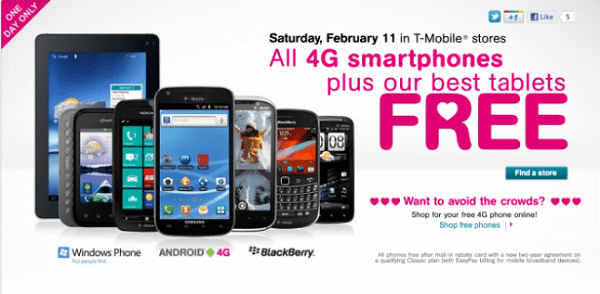 Editorial Celebrate Valentine's Day with TMobile 4G Smartphones for