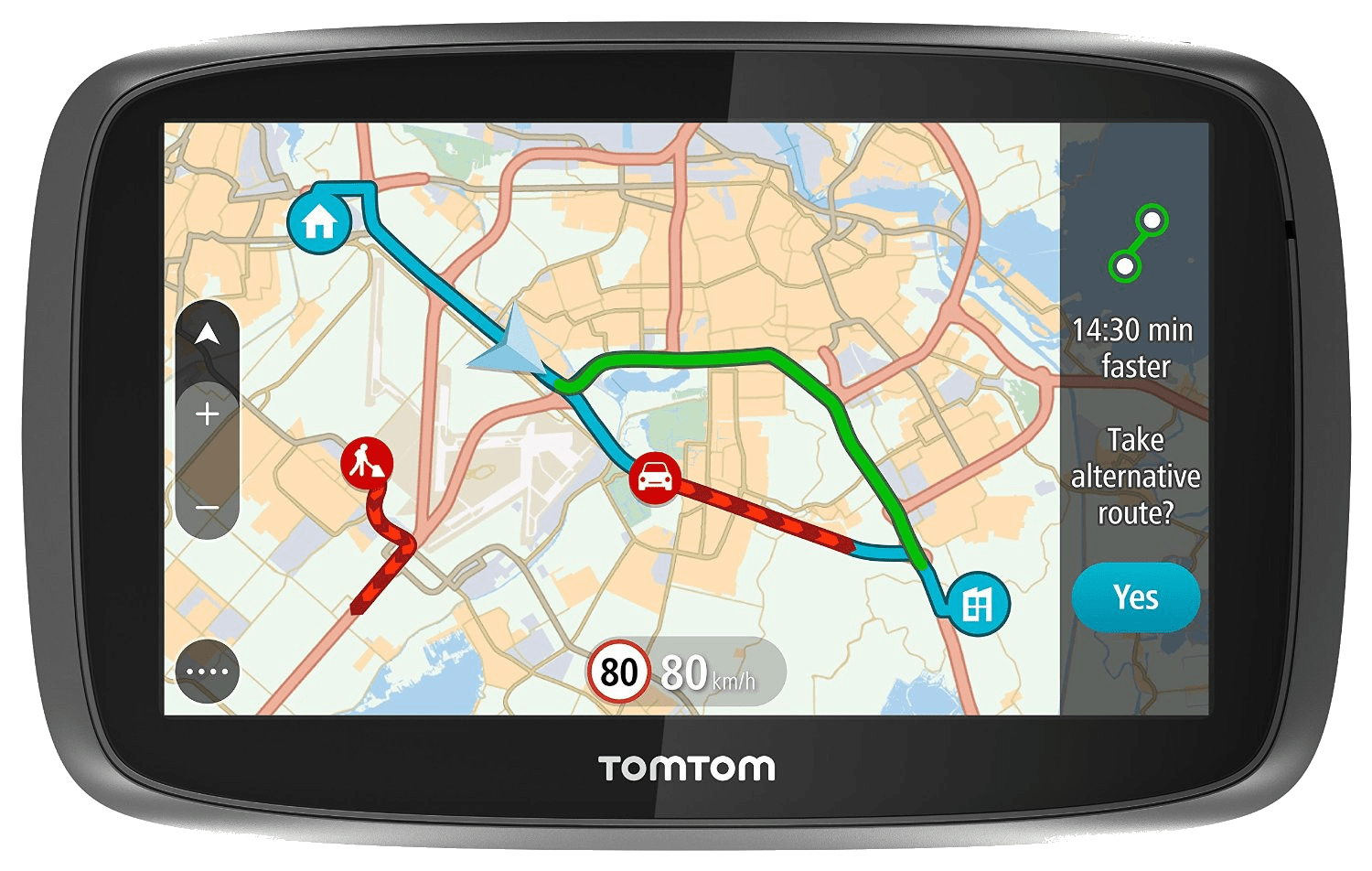 TomTom po naprawie serwisowej gniazda zasilania