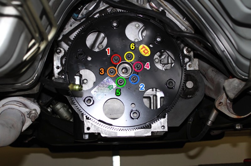 Flex plate Installation TH400 Converstion from M6 1999 Camaro Z28
