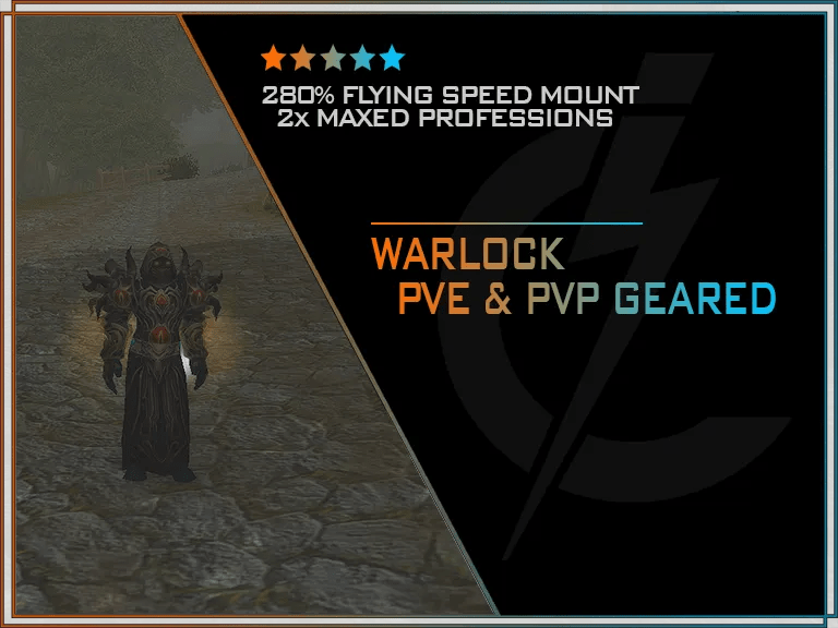 Buy US Account Undead Warlock PvE & PvP Geared WOTLK