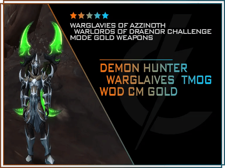 Demon Hunter Warglaives WoD CM Gold Enchants [EU]