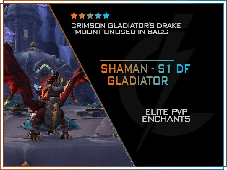 Buy Shaman S1 DF Gladiator & Elite PvP Tabard/Enchant US
