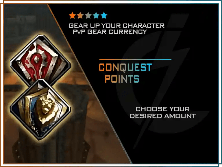 Conquest Points Farm Boost WoW Cataclysm InstantCarry