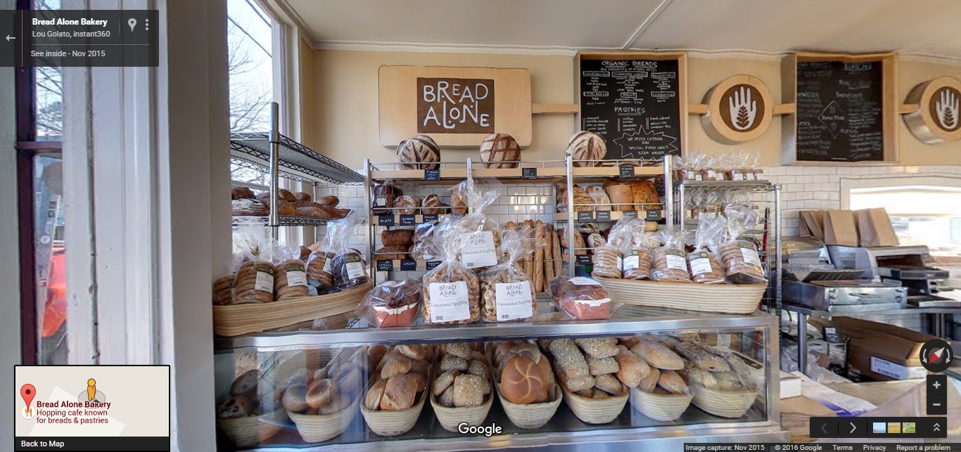 Bread Alone Bakery Google Street View Trusted Photographers Instant360